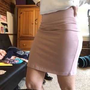 Pink skirt